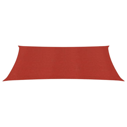 Zonnezeil 160 g/m² 2x4,5 m HDPE rood 2 x 4.5 m
