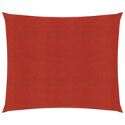 Sun shade sail 160 g/m² 2.5x3 m HDPE red