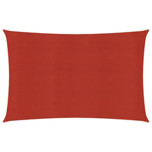 Zonnezeil 160 g/m² 3x4,5 m HDPE rood
