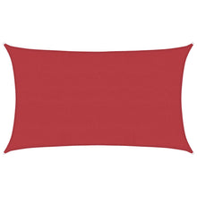 Zonnezeil 160 G/M² Hdpe Rood 5 x 8 m