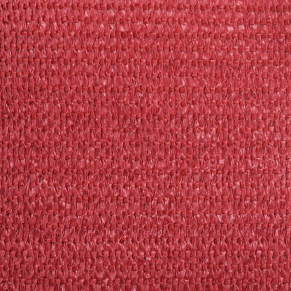 Zonnezeil 160 G/M² 2,5X2,5X3,5 M Hdpe Red Rood 2.5 x 2.5 x 3.5 m