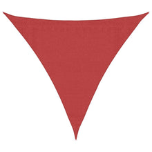 Zonnezeil 160 G/M² 3X3X3 M Hdpe Rood 3 x 3 x 3 m