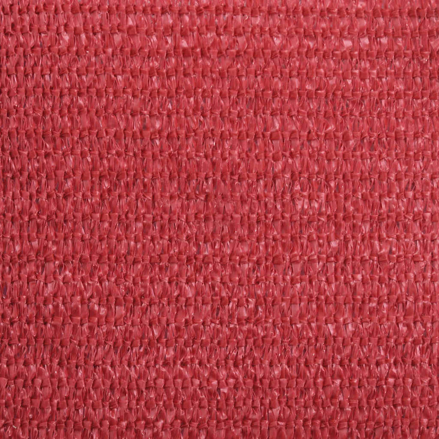 Zonnezeil 160 g/m² 3x4x4 m HDPE rood
