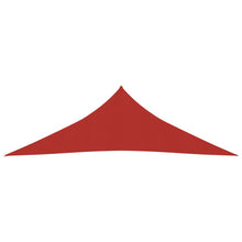 Zonnezeil 160 G/M² 3,5X3,5X4,9 M Hdpe Rood 3.5 x 3.5 x 4.9 m
