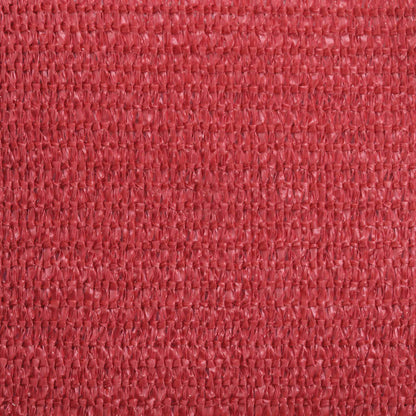 Zonnezeil 160 G/M² 4,5X4,5X4,5 M Hdpe Rood 4.5 x 4.5 x 4.5 m