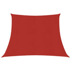 Zonnezeil 160 G/M² Hdpe 4/5 x 3 m Rood