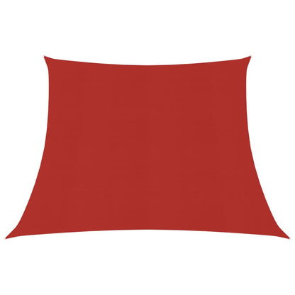 Zonnezeil 160 G/M² Hdpe 4/5 x 3 m Rood