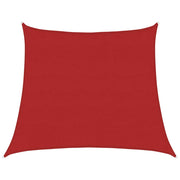 Sun shade sail 160 g/m² 4/5x4 m HDPE red