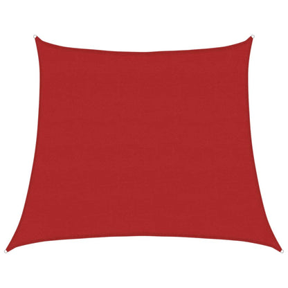Zonnezeil 160 G/M² 4/5X4 M Hdpe Rood 4/5 x 4 m