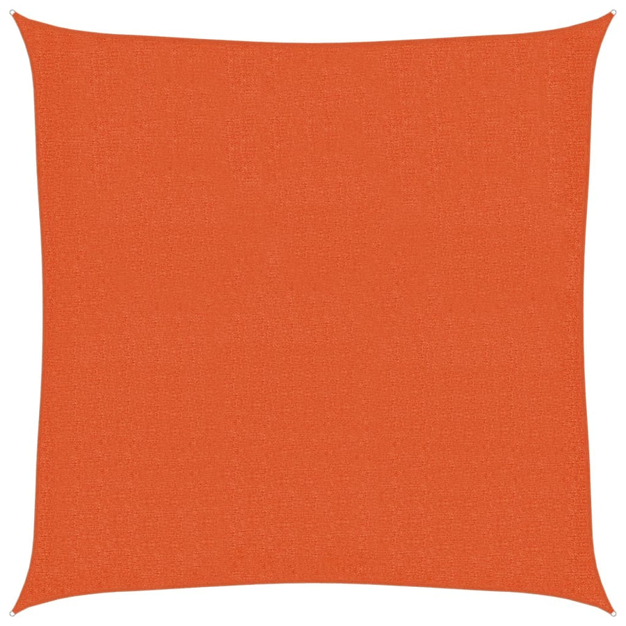 Zonnezeil 160 G/M² 3,6X3,6 M Hdpe Oranje 3.6 x 3.6 m