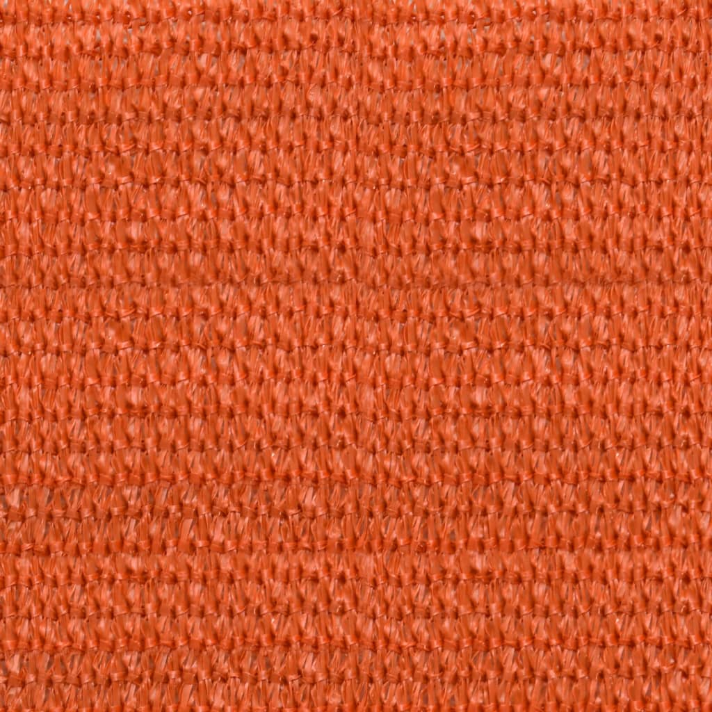 Zonnezeil 160 G/M² 3,6X3,6 M Hdpe Oranje 3.6 x 3.6 m