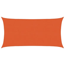 Zonnezeil 160 g/m² 2x4 m HDPE oranje