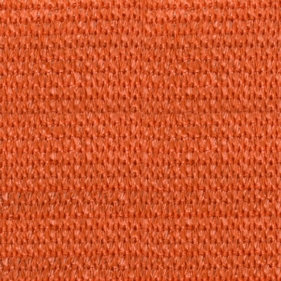 Zonnezeil 160 g/m² 2x4 m HDPE oranje