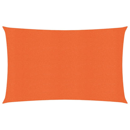 Zonnezeil 160 g/m² 2x4,5 m HDPE oranje 2 x 4.5 m