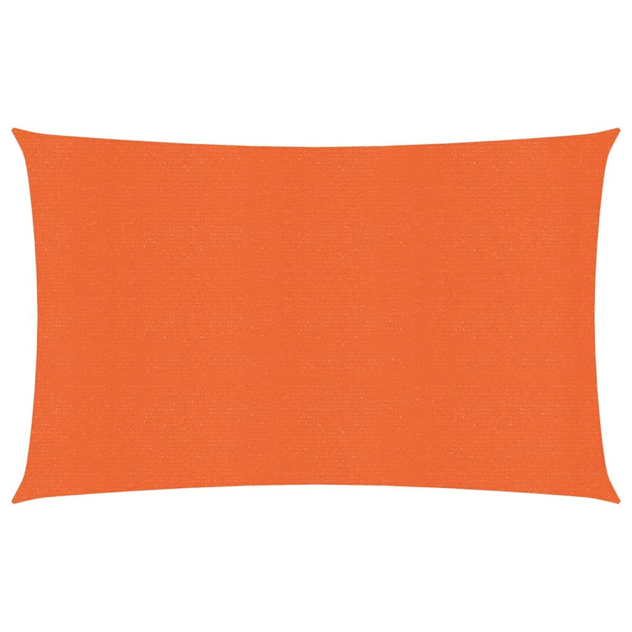 Zonnezeil 160 g/m² 2x4,5 m HDPE oranje 2 x 4.5 m
