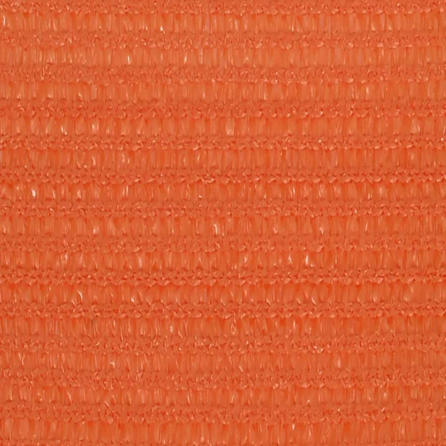 Zonnezeil 160 g/m² 2x4,5 m HDPE oranje 2 x 4.5 m