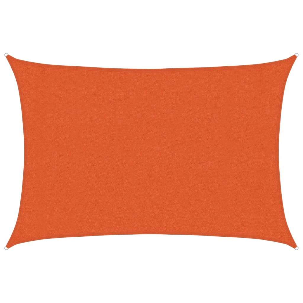Zonnezeil 160 G/M² Hdpe Oranje 3 x 4 m