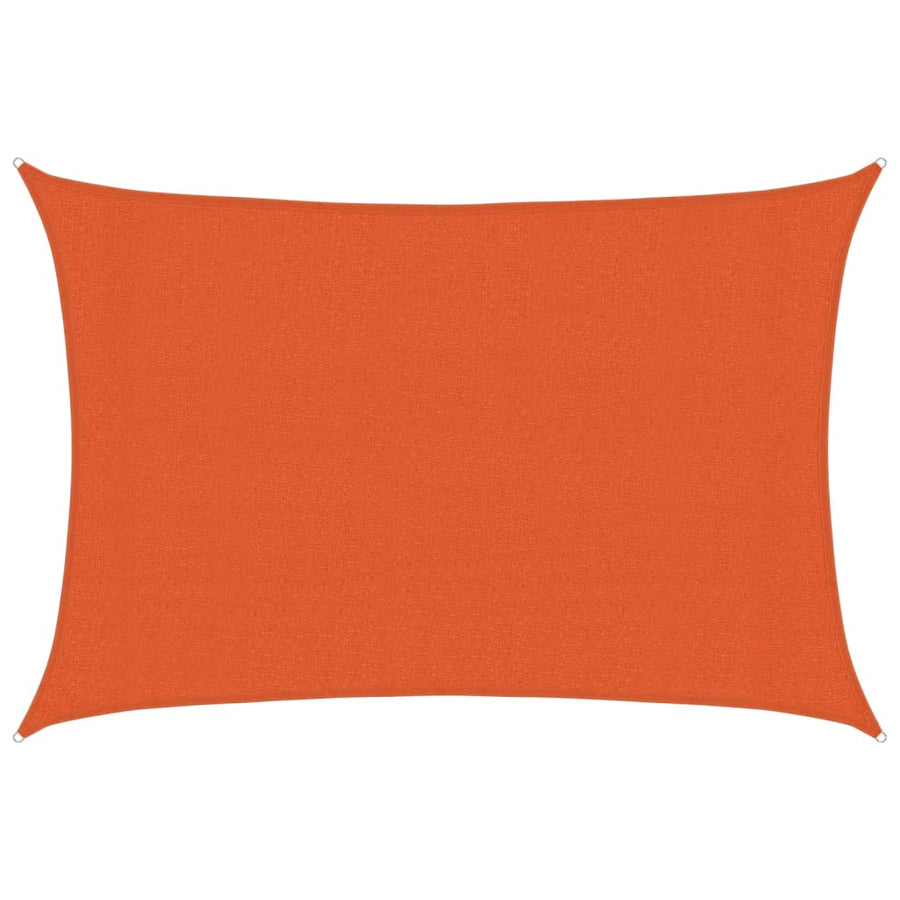 Zonnezeil 160 G/M² Hdpe Oranje 3 x 4 m