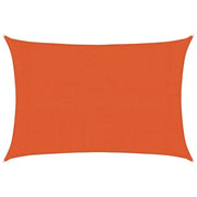 Zonnezeil rechthoekig 3x4,5 m oranje HDPE
