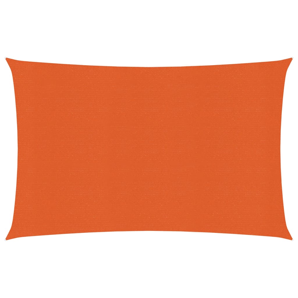 Zonnezeil 160 G/M² 3,5X4,5 M Hdpe Oranje Orange 3.5 x 4.5 m