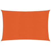 Zonnezeil 3,5x4,5 m HDPE oranje