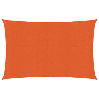 Zonnezeil 160 G/M² 3,5X4,5 M Hdpe Oranje Orange 3.5 x 4.5 m