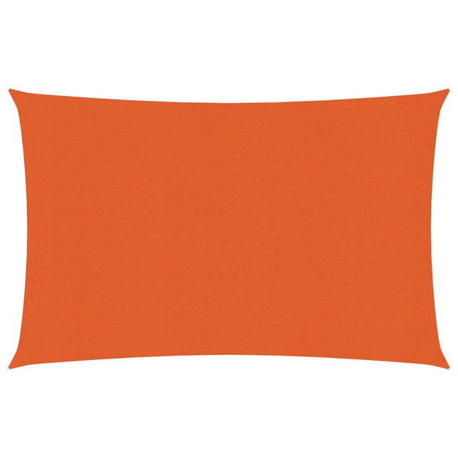 Zonnezeil 160 G/M² 3,5X4,5 M Hdpe Oranje Orange 3.5 x 4.5 m