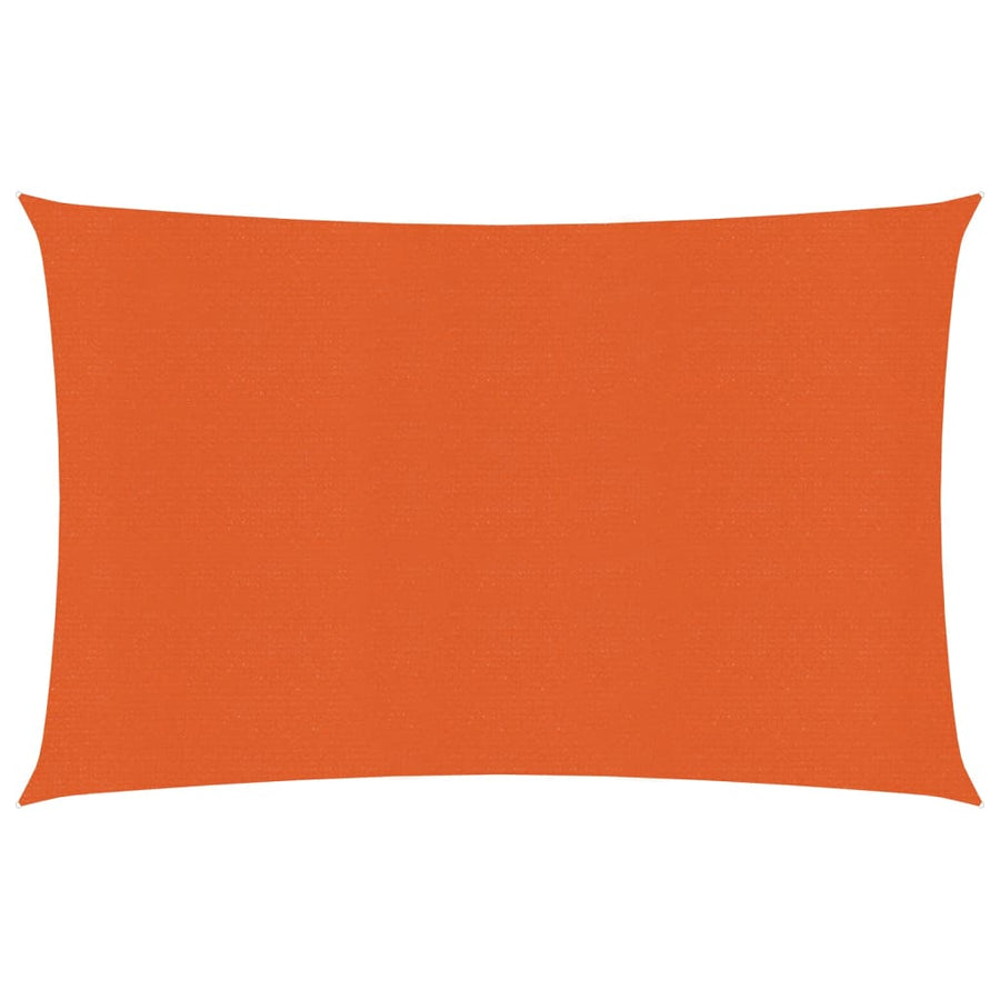 Zonnezeil 160 G/M² 3,5X4,5 M Hdpe Oranje Orange 3.5 x 4.5 m