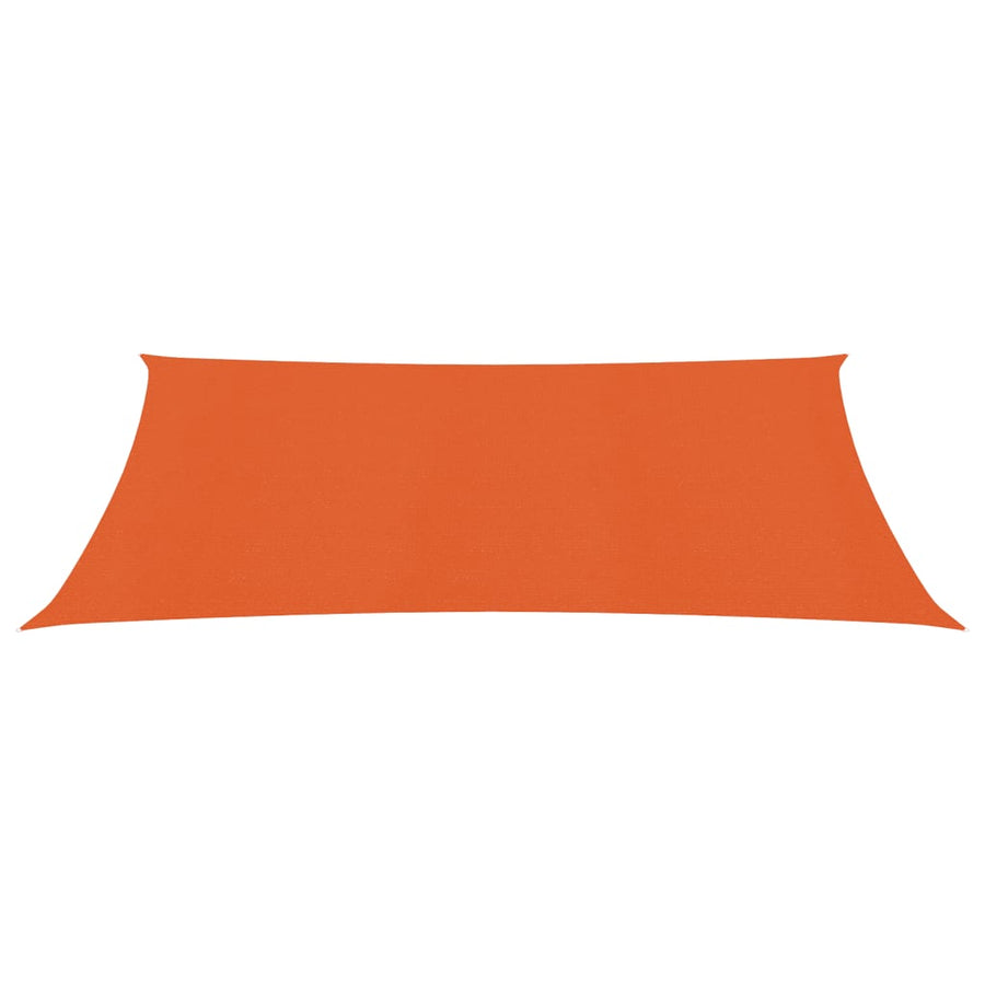 Zonnezeil 160 G/M² 3,5X4,5 M Hdpe Oranje Orange 3.5 x 4.5 m