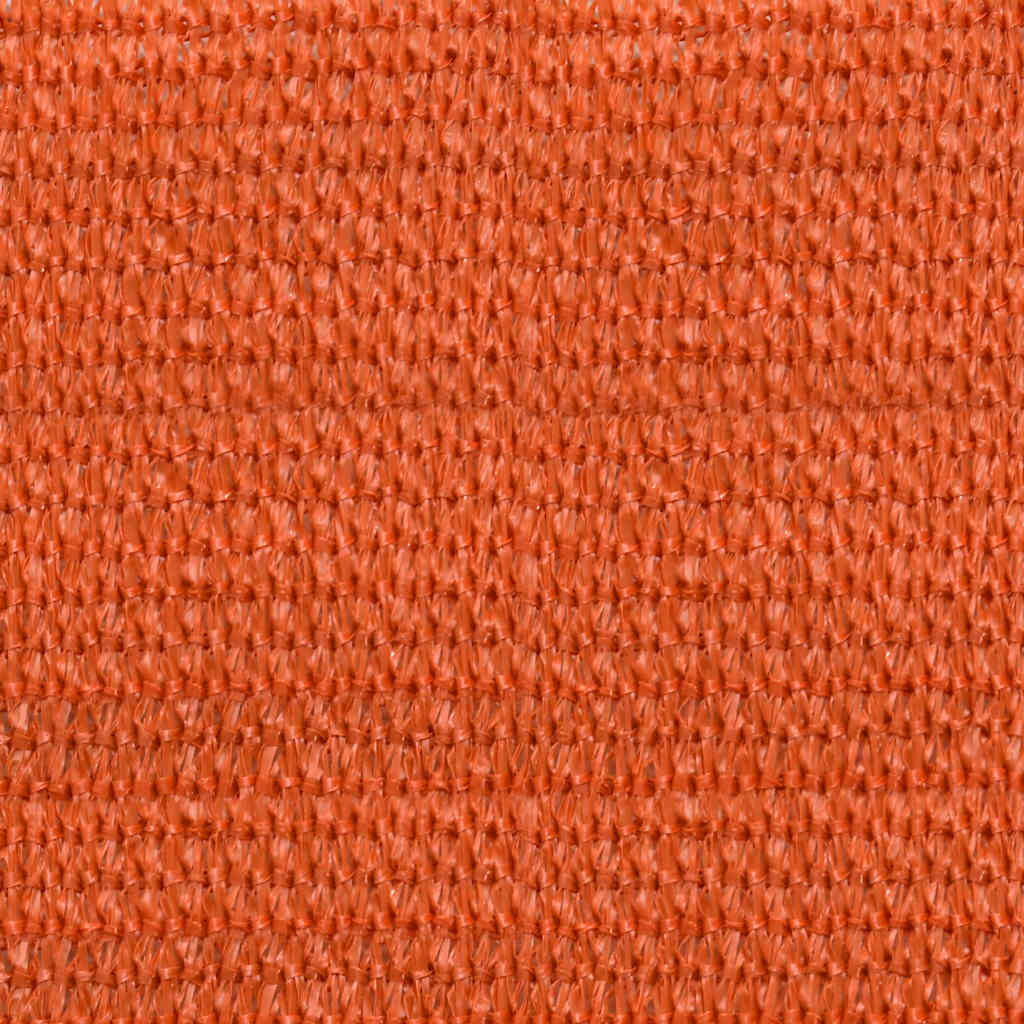 Zonnezeil 160 G/M² Rechthoekig Hdpe Oranje Orange 6 x 7 m
