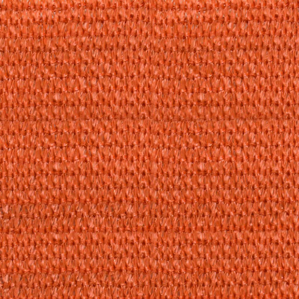 Zonnezeil 160 G/M² Driehoekig 3,6X3,6X3,6 M Hdpe Oranje 3.6 x 3.6 x 3.6 m