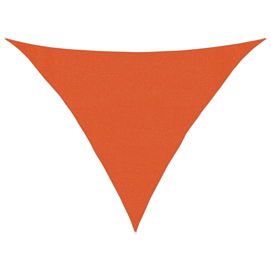 Zonnezeil 160 G/M² 3X3X4,2 M Hdpe Oranje 3 x 3 x 4.2 m orange