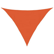 Zonnezeil 4x4x5,8 m HDPE oranje