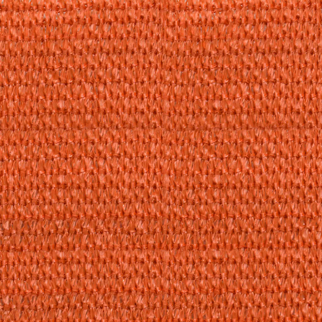 Zonnezeil 160 G/M² Trapezium Hdpe Oranje 3/4 x 3 m orange