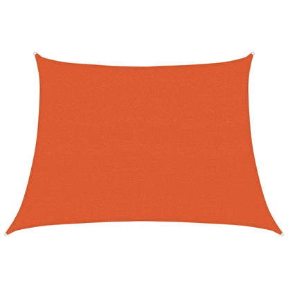 Zonnezeil 160 G/M² Trapezium Hdpe Oranje 4/5 x 3 m orange