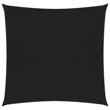 Zonnezeil 160 g/m² 2x2 m HDPE zwart 2 x 2 m Zwart