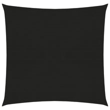 Zonnezeil 160 g/m² 2,5x2,5 m HDPE zwart 2.5 x 2.5 m Zwart