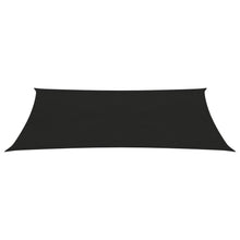 Zonnezeil 160 G/M² Hdpe Zwart 2 x 5 m