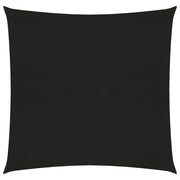 Zonnezeil 2,5x3 m HDPE zwart