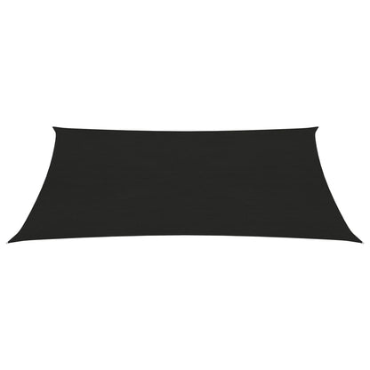 Zonnezeil 160 G/M² 2,5X3,5 M Hdpe Zwart 2.5 x 3.5 m