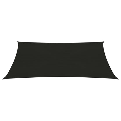 Zonnezeil 160 G/M² 2,5X4 M Hdpe Zwart 2.5 x 4 m