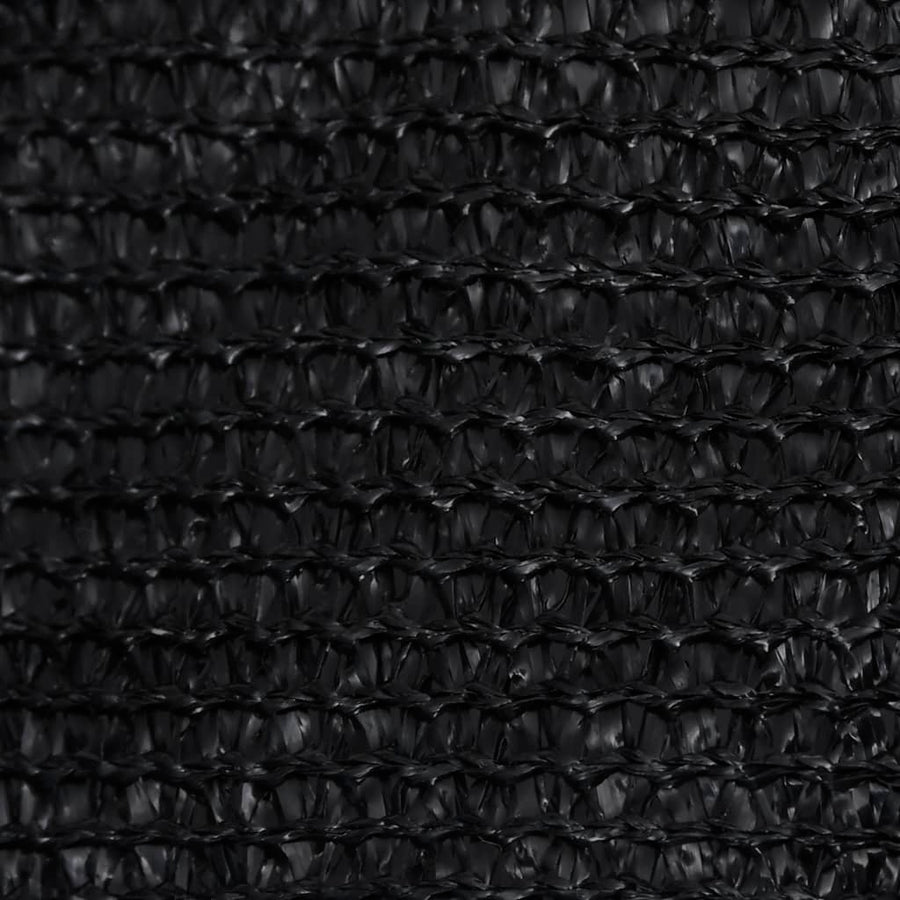 Zonnezeil 160 G/M² 2,5X4,5 M Hdpe Zwart 2.5 x 4.5 m