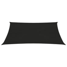 Zonnezeil 160 G/M² Hdpe Zwart 3 x 4 m