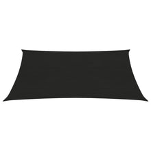 Zonnezeil 160 G/M² 3,5X4,5 M Hdpe Zwart 3.5 x 4.5 m