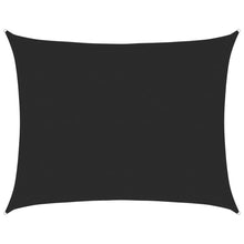 Zonnezeil 160 G/M² Rechthoekig Hdpe Zwart 6 x 8 m