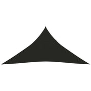 Zonnezeil 3x3x3 m HDPE zwart