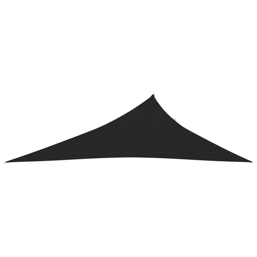 Zonnezeil 160 G/M² Hdpe Zwart 3 x 4 x 5 m