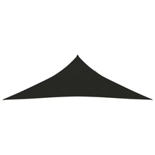 Zonnezeil 160 G/M² 3,5X3,5X4,9 M Hdpe Zwart 3.5 x 3.5 x 4.9 m