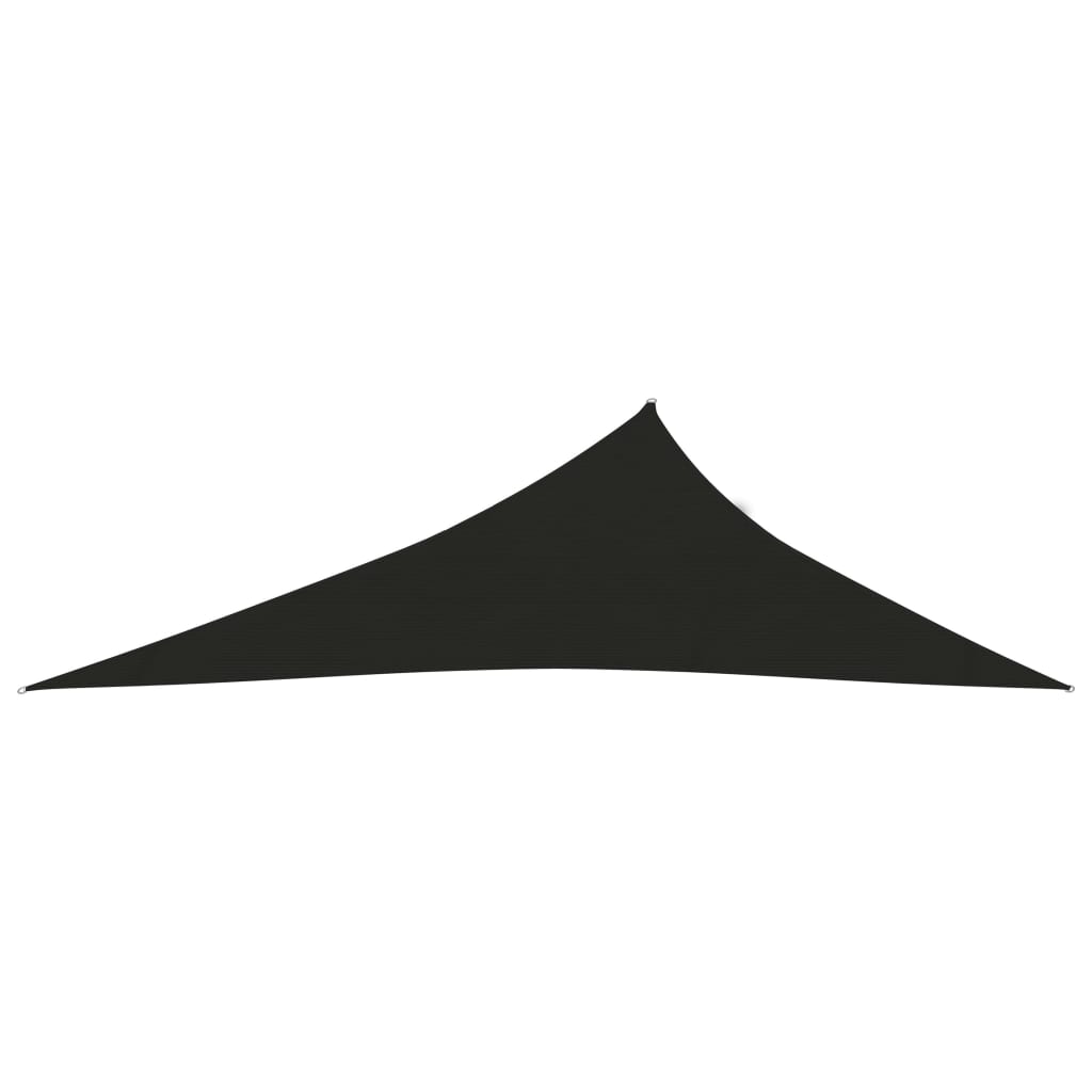 Zonnezeil 160 G/M² 4X5X6,8 M Hdpe Zwart 4 x 5 x 6.8 m