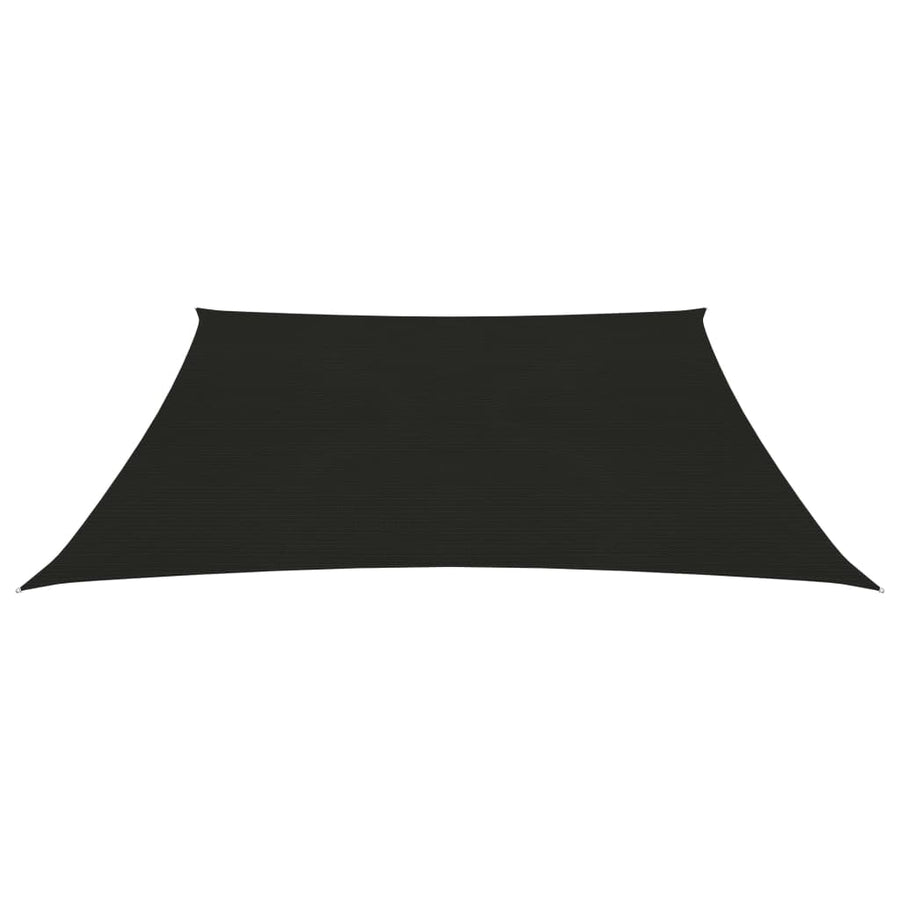Zonnezeil 160 G/M² Hdpe 4/5 x 3 m Zwart
